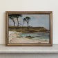 Mini Framed Giclée Art Print "Driftwood Cove" 8"x6" - MADE TO ORDER