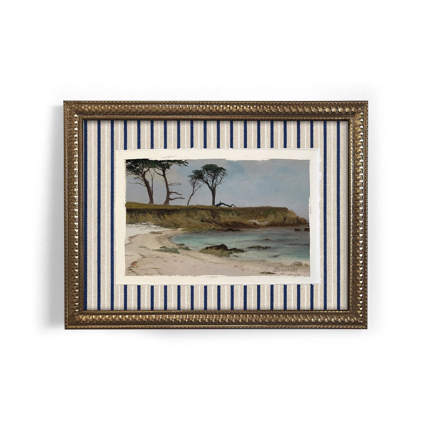 Mini Framed Giclée Art Print "Driftwood Cove" 8"x6" - MADE TO ORDER