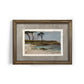 Mini Framed Giclée Art Print "Driftwood Cove" 8"x6" - MADE TO ORDER