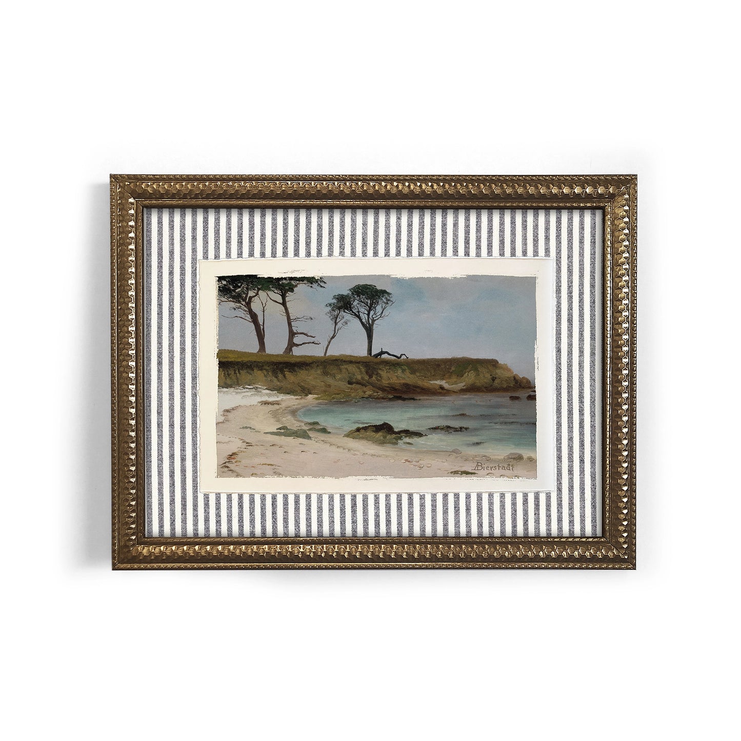 Mini Framed Giclée Art Print "Driftwood Cove" 8"x6" - MADE TO ORDER