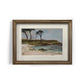 Mini Framed Giclée Art Print "Driftwood Cove" 8"x6" - MADE TO ORDER