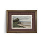 Mini Framed Giclée Art Print "Coastal Calm" 8"x6" - MADE TO ORDER