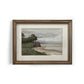 Mini Framed Giclée Art Print "Coastal Calm" 8"x6" - MADE TO ORDER