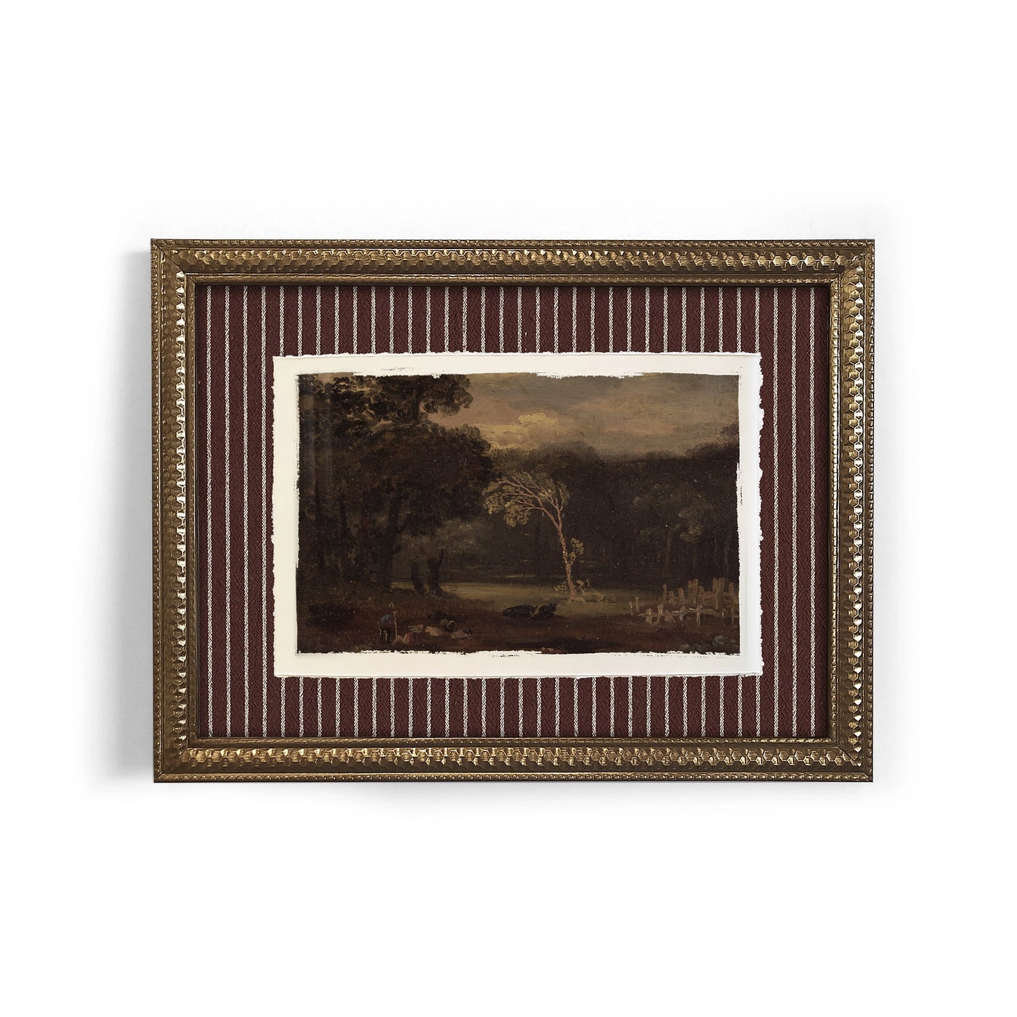 Mini Framed Giclée Art Print "Stillness in the Clearing" 8"x6" - MADE TO ORDER