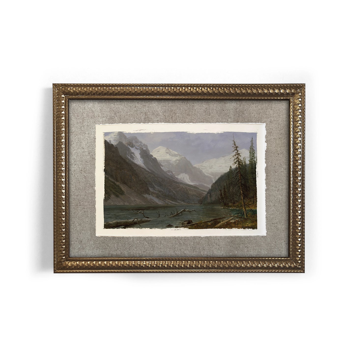 Mini Framed Giclée Art Print "Majestic Mountains" 8"x6" - MADE TO ORDER