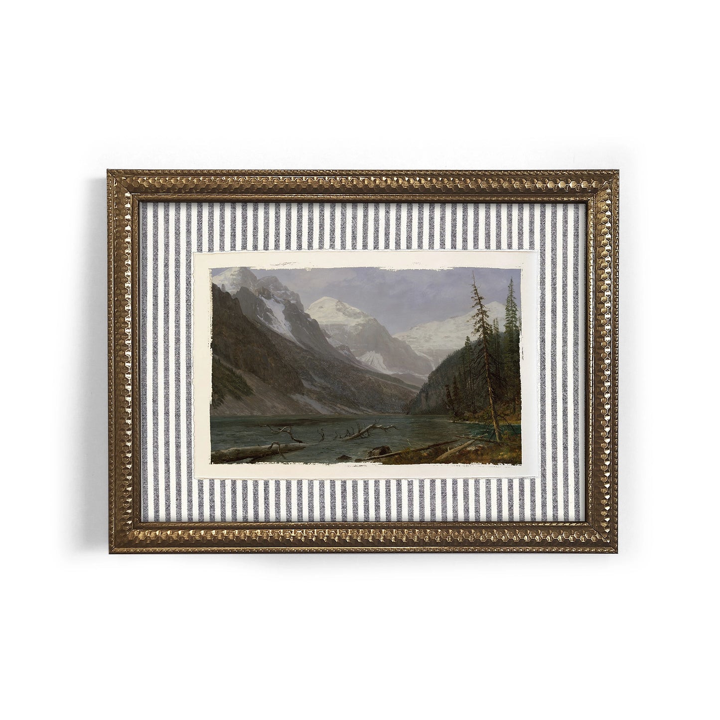 Mini Framed Giclée Art Print "Majestic Mountains" 8"x6" - MADE TO ORDER