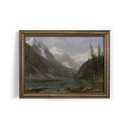 Mini Framed Giclée Art Print "Majestic Mountains" 8"x6" - MADE TO ORDER