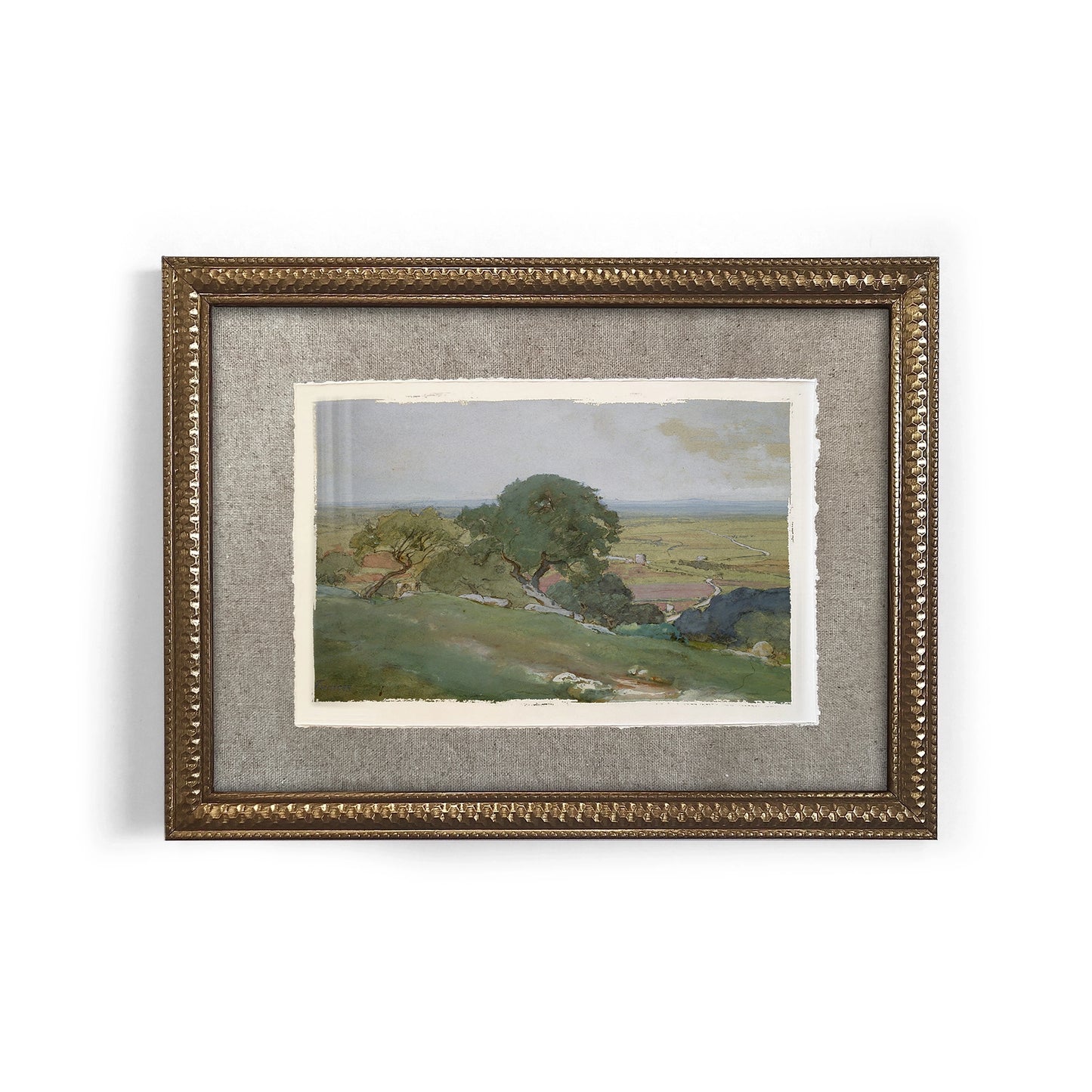 Mini Framed Giclée Art Print "Beneath the Oaks" 8"x6" (20x15cm) - MADE TO ORDER