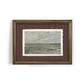 Mini Framed Giclée Art Print "North Sea" 8"x6" - MADE TO ORDER