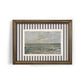 Mini Framed Giclée Art Print "North Sea" 8"x6" - MADE TO ORDER