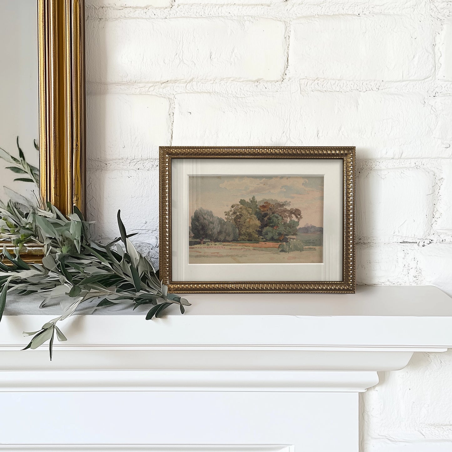 Mini Framed Giclée Art Print "Blush of Autumn" 8"x6" - MADE TO ORDER