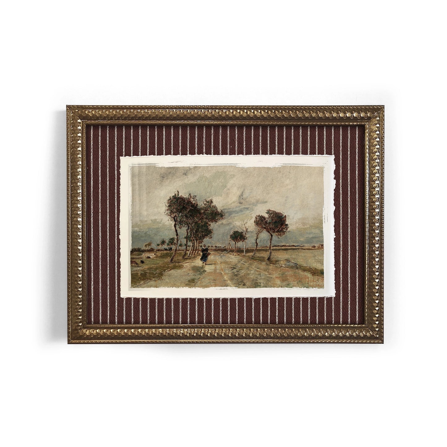 Mini Framed Giclée Art Print "Whispers of the Wind" 8"x6" - MADE TO ORDER