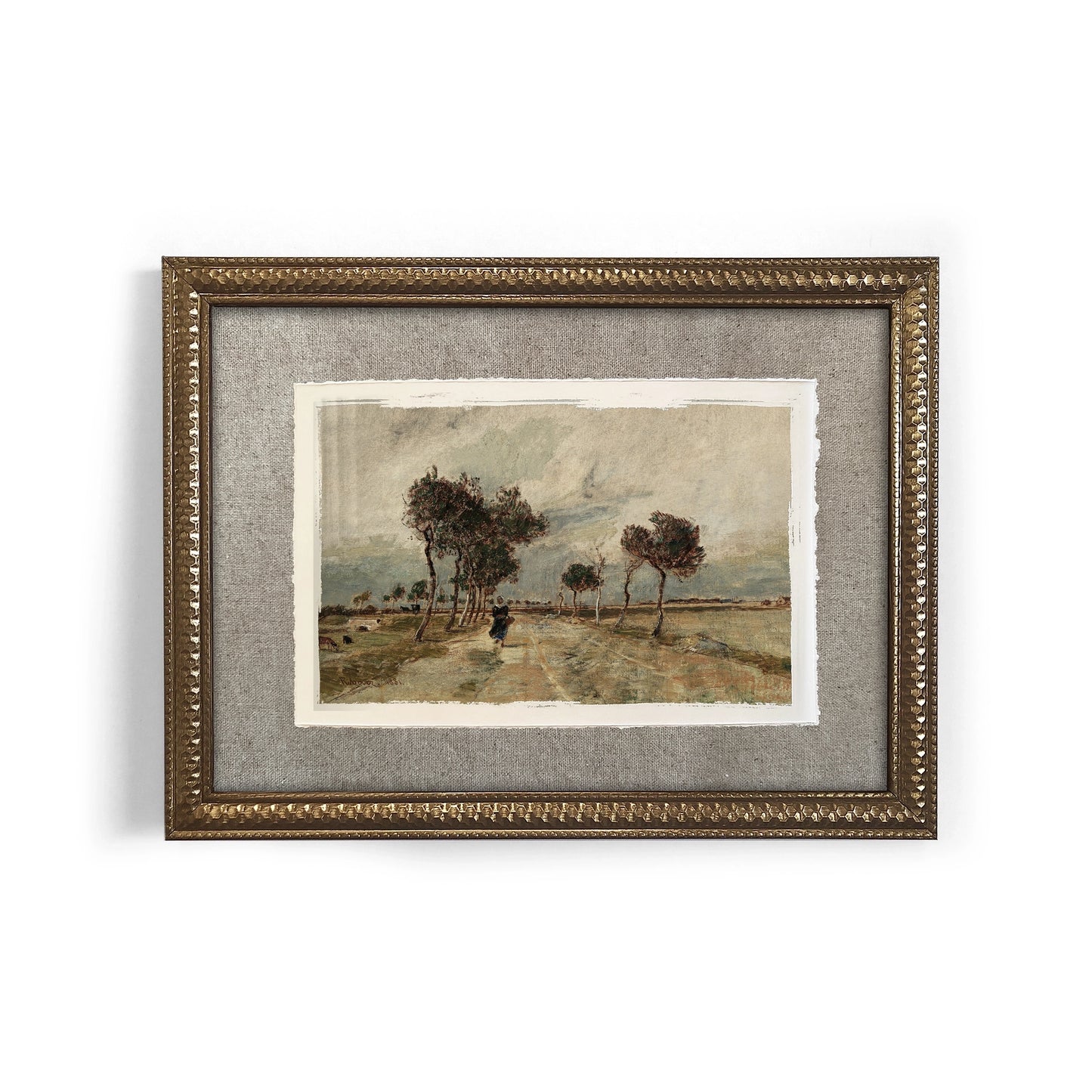 Mini Framed Giclée Art Print "Whispers of the Wind" 8"x6" - MADE TO ORDER