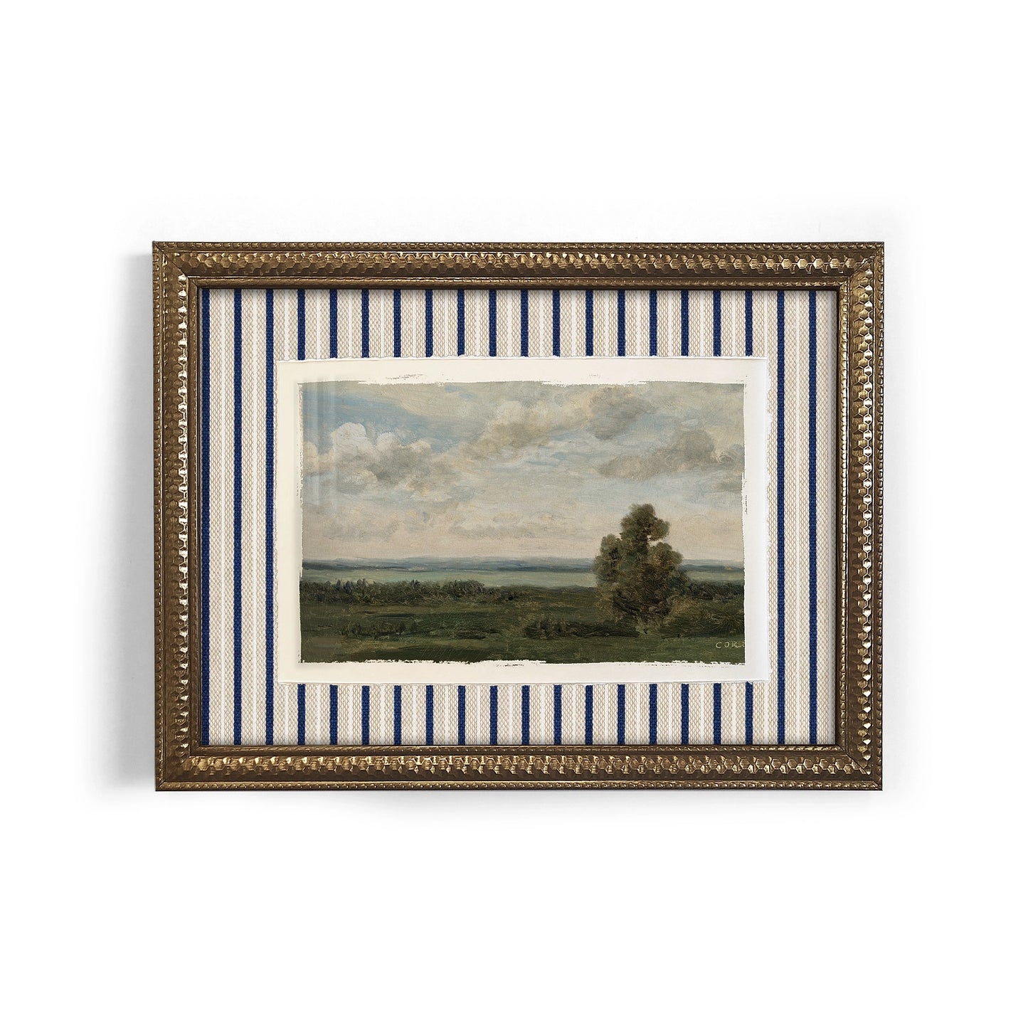 Mini Framed Giclée Art Print "Summer Pasture" 8"x6" - MADE TO ORDER