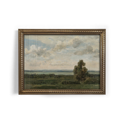 Mini Framed Giclée Art Print "Summer Pasture" 8"x6" - MADE TO ORDER