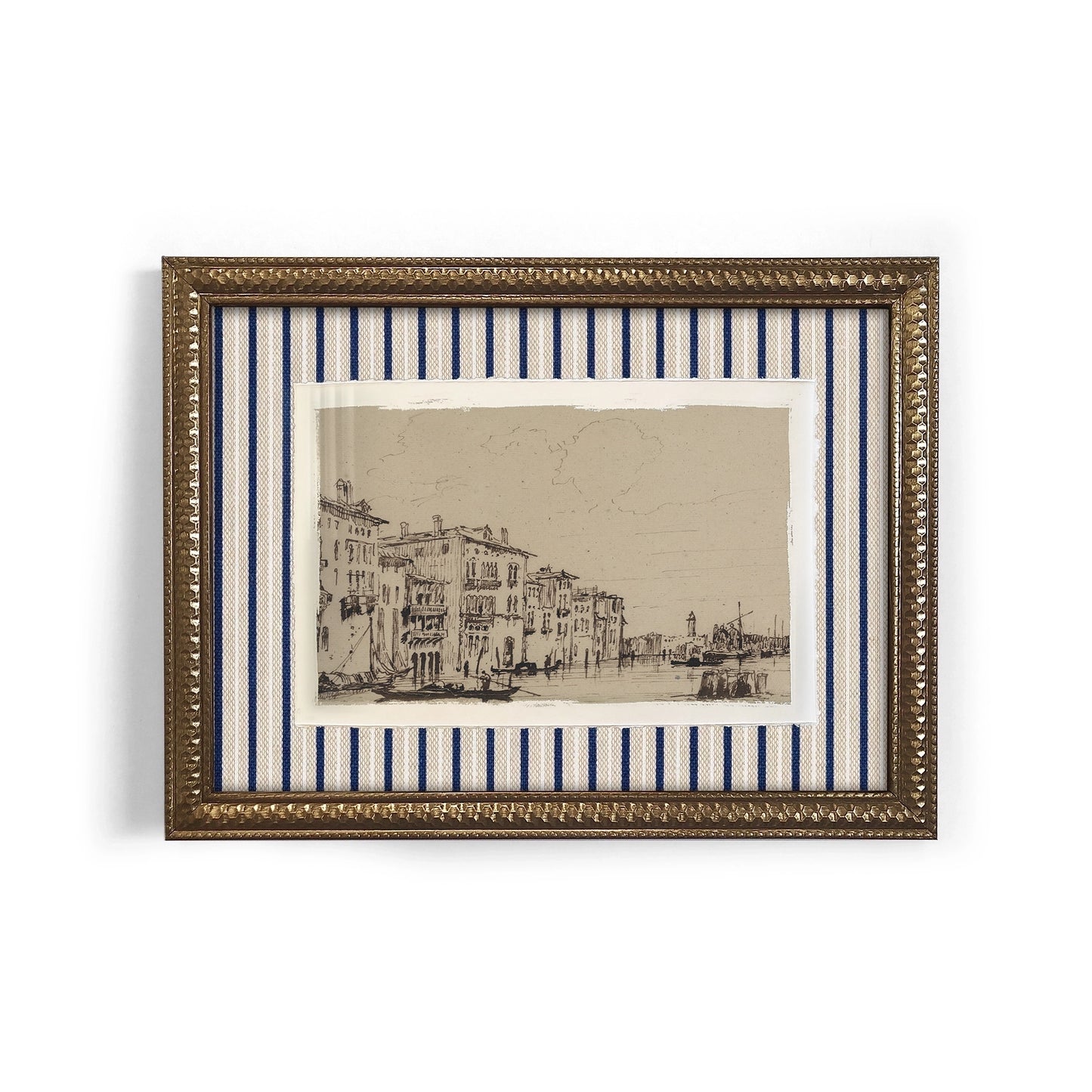 Mini Framed Giclée Art Print "Canale di Venezia" 8"x6" - MADE TO ORDER