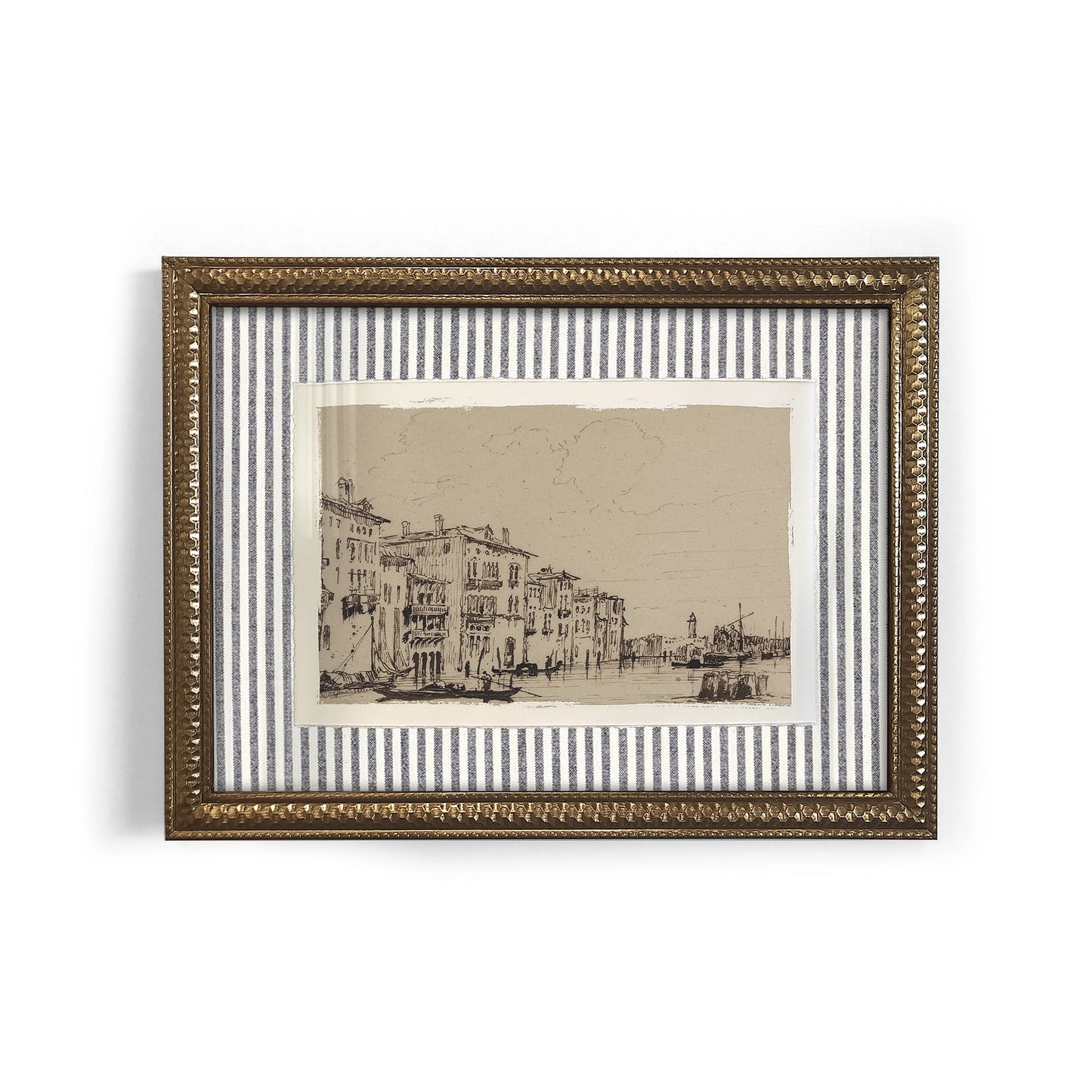 Mini Framed Giclée Art Print "Canale di Venezia" 8"x6" - MADE TO ORDER