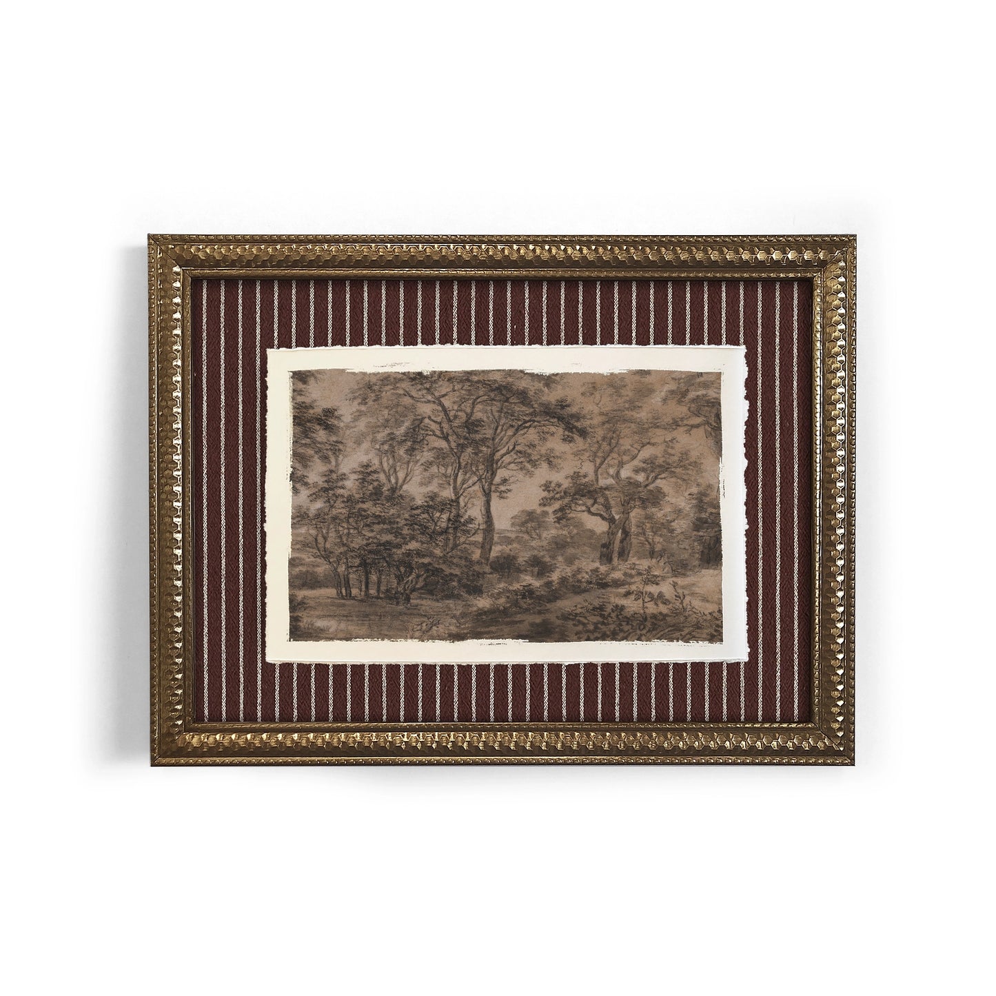 Mini Framed Giclée Art Print "Woodland" 8"x6" - MADE TO ORDER