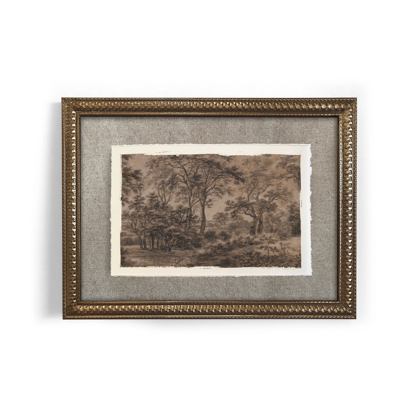Mini Framed Giclée Art Print "Woodland" 8"x6" - MADE TO ORDER
