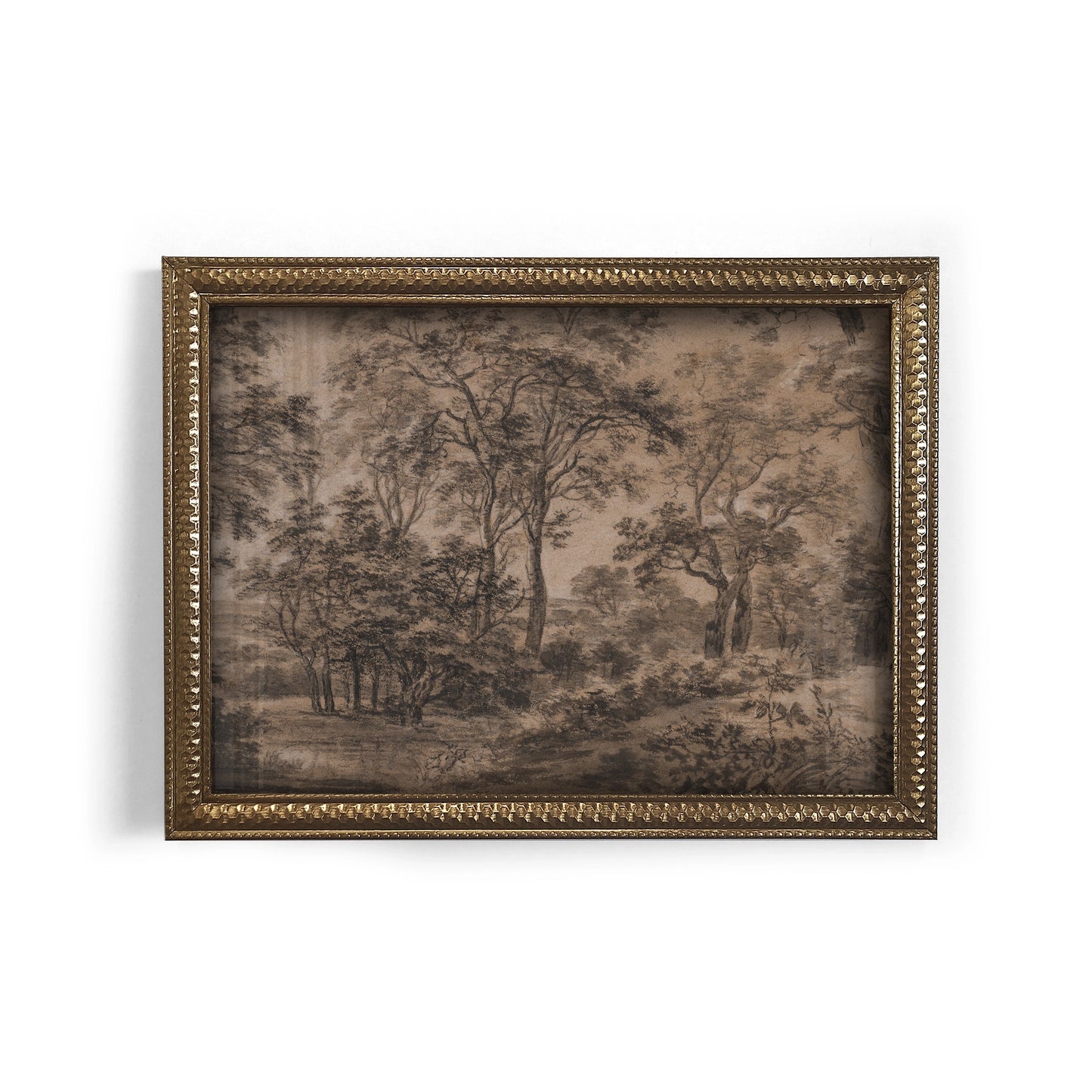 Mini Framed Giclée Art Print "Woodland" 8"x6" - MADE TO ORDER