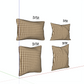 "COTSWOLD" GINGHAM PILLOW - 3D SKETCHUP FILE (.skp)