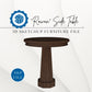 "ROWAN" SIDE TABLE - 3D SKETCHUP FILE (.skp)