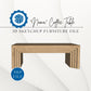 "NOMA" COFFEE TABLE - 3D SKETCHUP FILE (.skp)