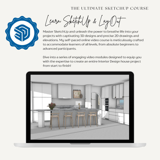 The Ultimate SketchUp Course 🌟 ONLINE COURSE
