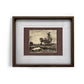 Framed Giclée Art Print "Calm River" 10.4” x 8.3” - MADE TO ORDER