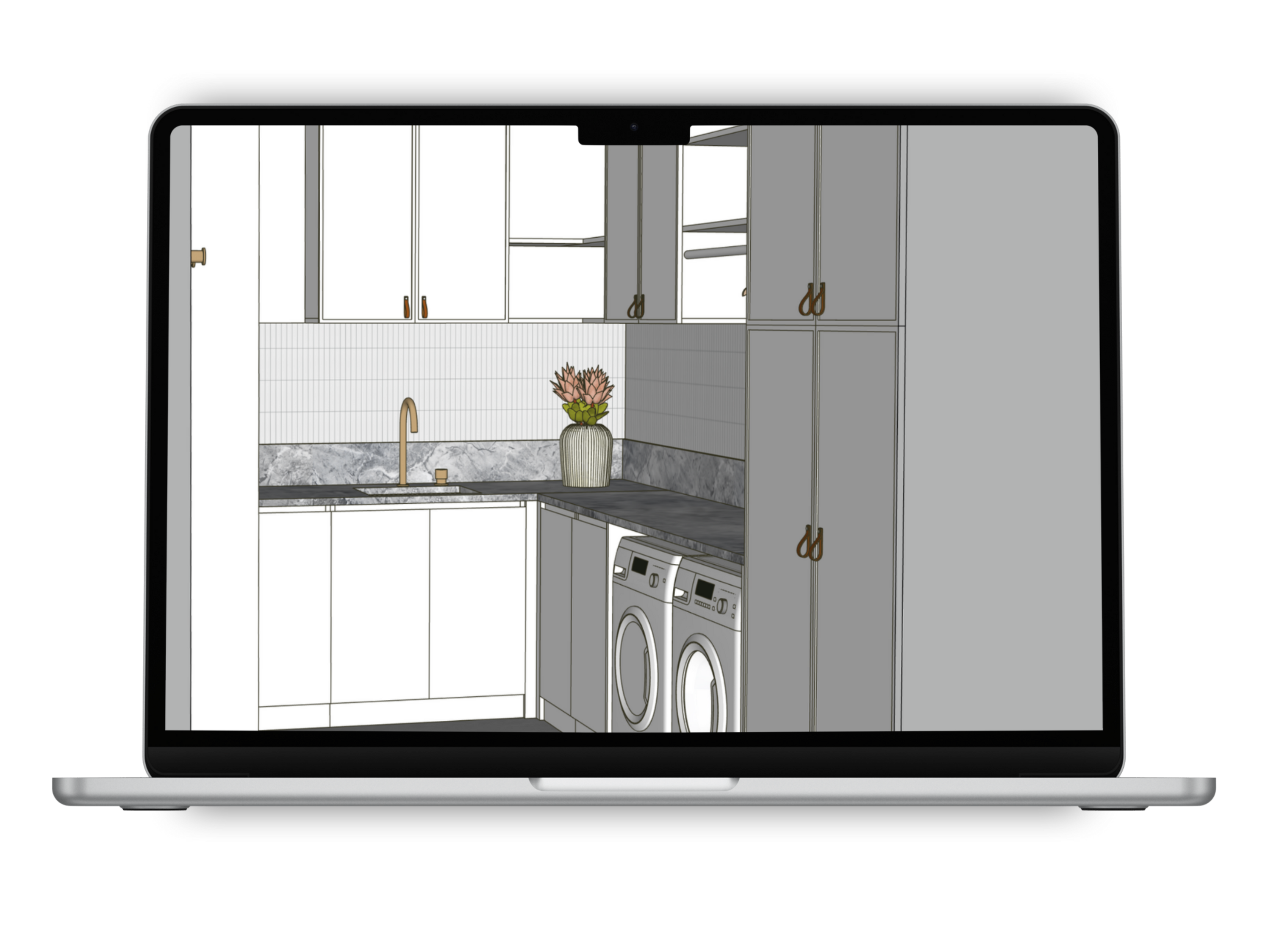 3d Laundry Room Design 